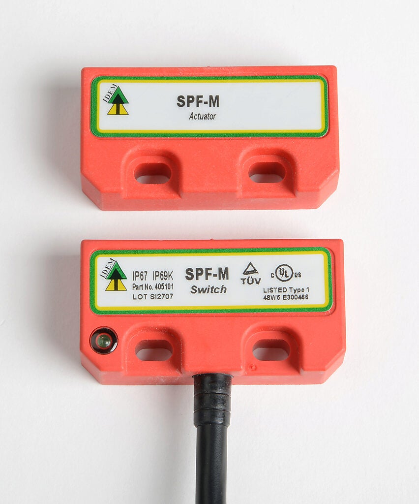 Safety Switch Set: non-contact master coded RFID (PN# SPF-M-405101