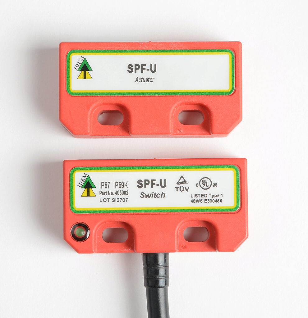 Safety Switch Set: non-contact uniquely coded RFID (PN# SPF-U