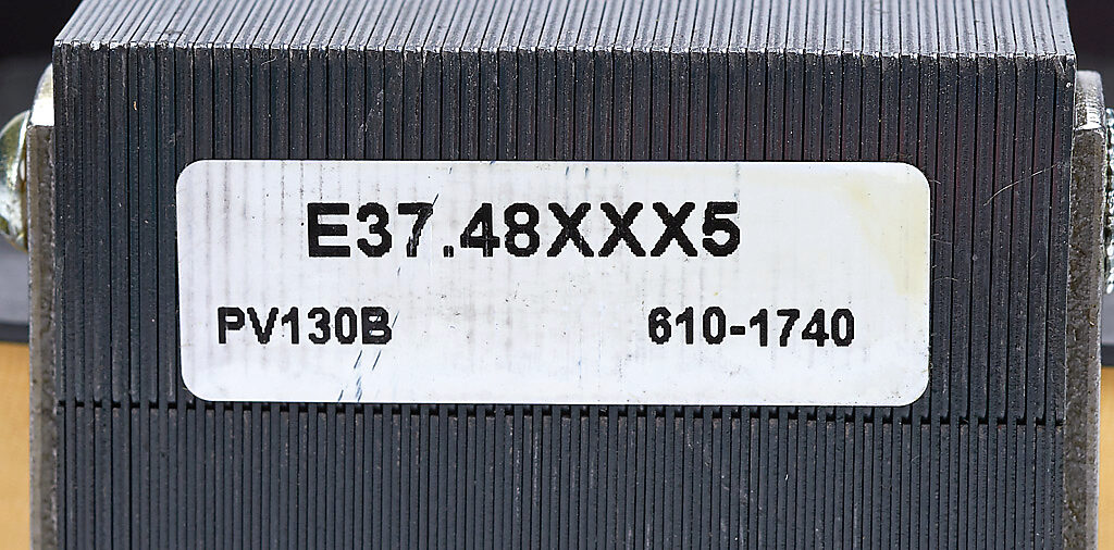 Power Supply: unregulated linear, Output: 48 VDC @ 5A/240W (PN