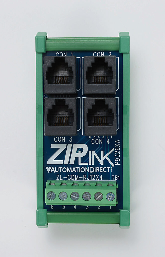 ZIPLink Port Distribution Communication Module: 4 ports (PN# ZL