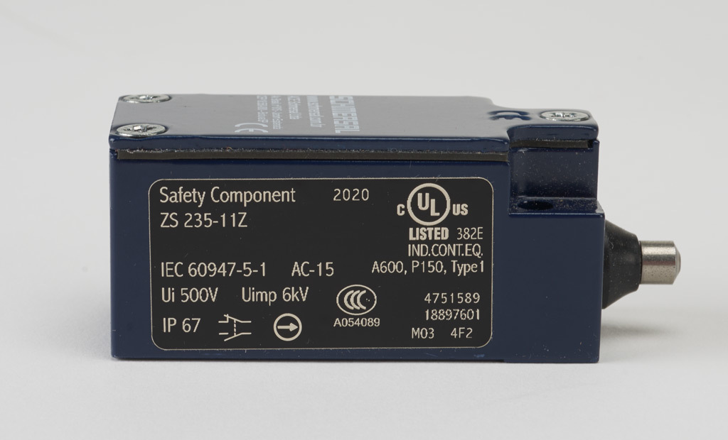 Limit Switch: metal plunger (PN# ZS-235-11Z) | AutomationDirect