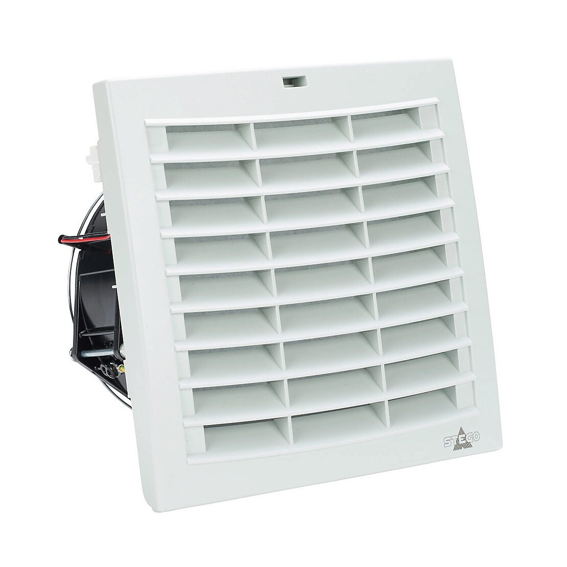 Enclosure Fan Assembly: intake, 105 CFM, 24 VDC operating voltage