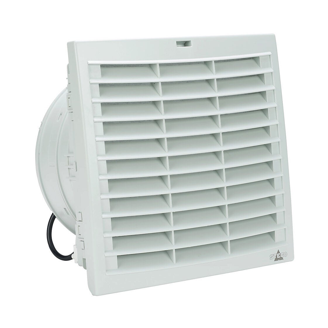 Enclosure Fan Assembly: intake, 180 CFM, 230 VAC operating voltage