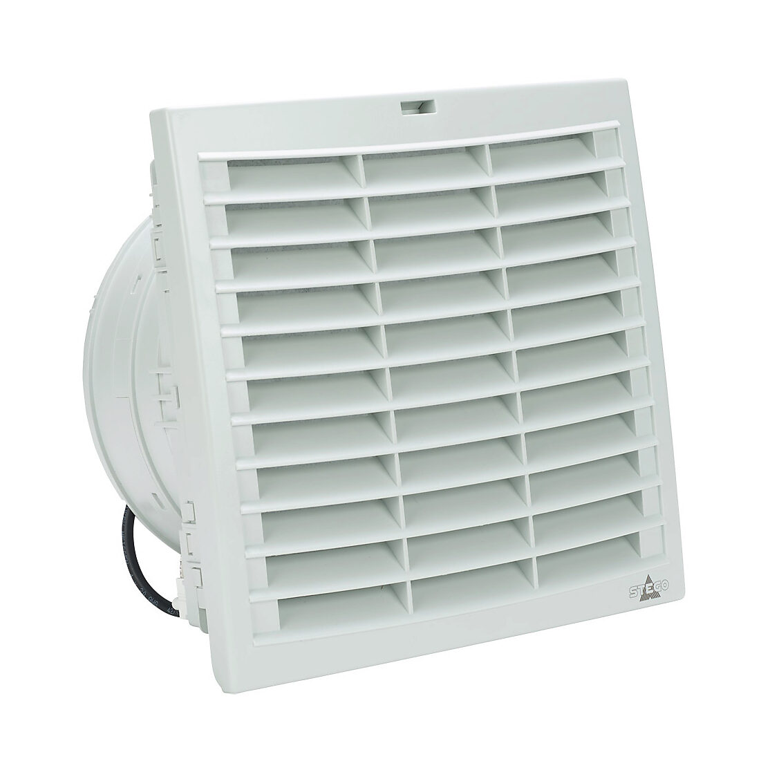 Enclosure Fan Assembly: intake, 195 CFM, 115 VAC operating voltage
