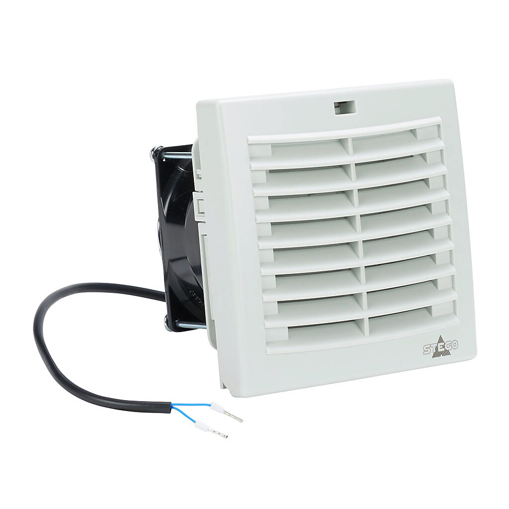 Enclosure Fan Assembly: exhaust, 19 CFM, 115 VAC operating voltage