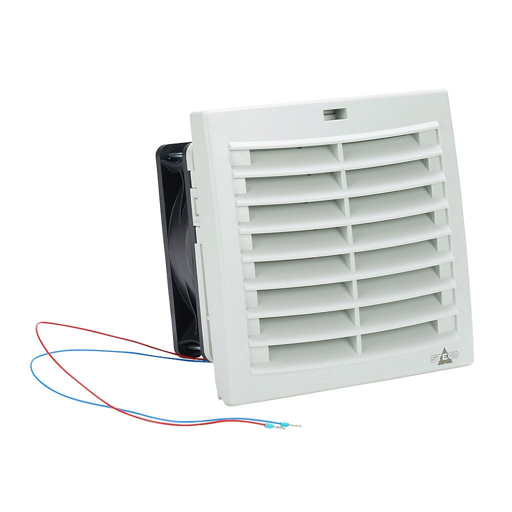 Enclosure Fan Assembly: exhaust, 74 CFM, 48 VDC operating voltage