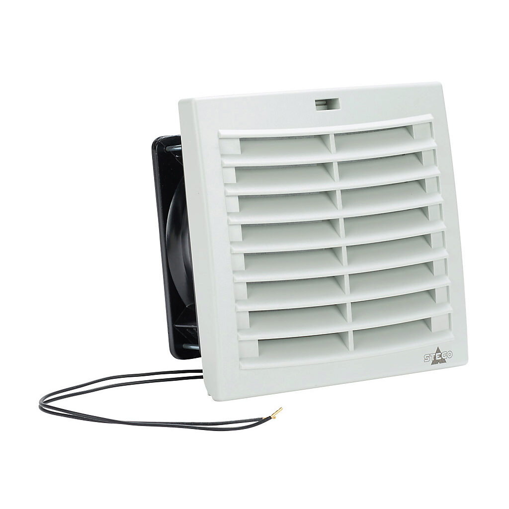 Enclosure Fan Assembly: exhaust, 39 CFM, 115 VAC operating voltage