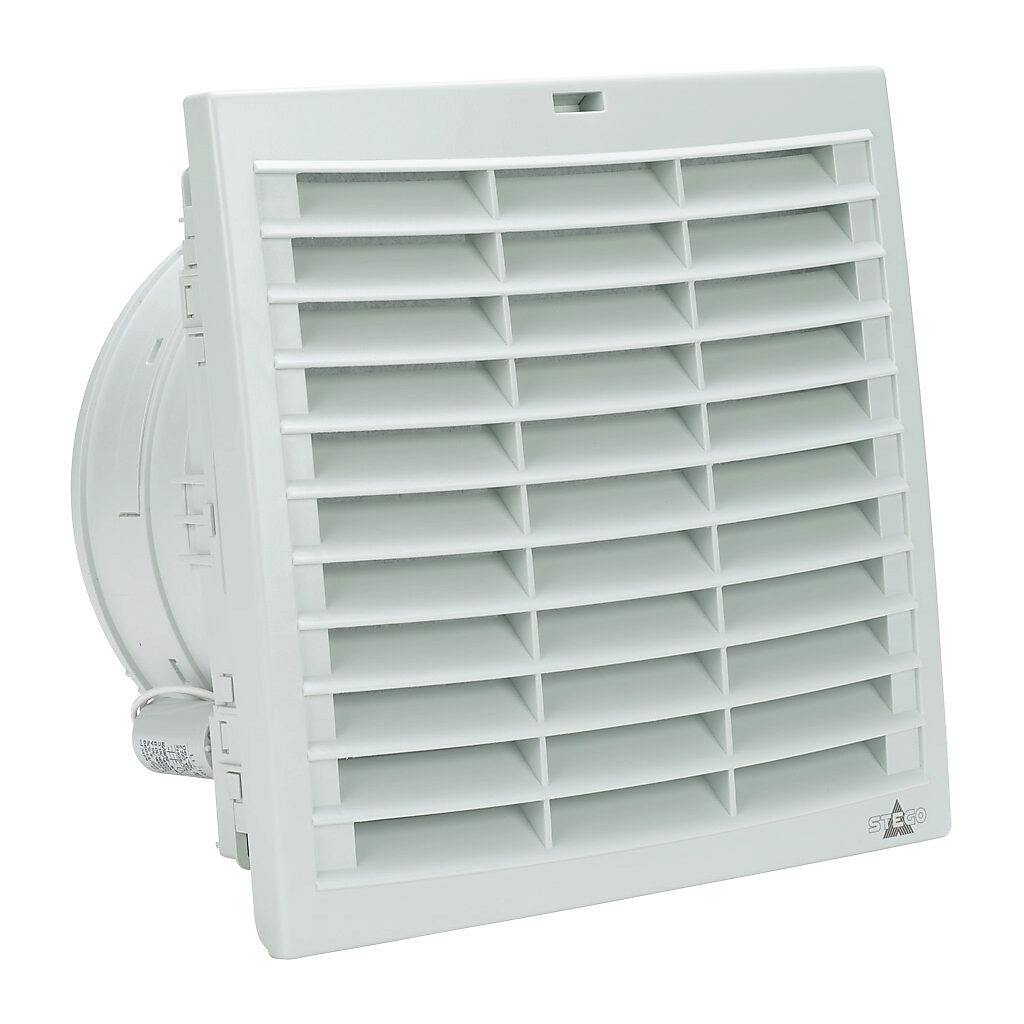 Enclosure Fan Assembly: exhaust, 177 CFM, 230 VAC operating