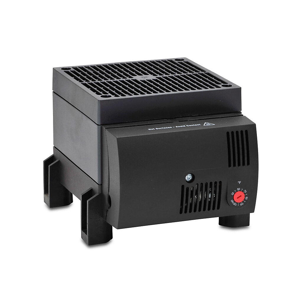 Enclosure Heater: 1200W heating capacity, PTC resistor heating