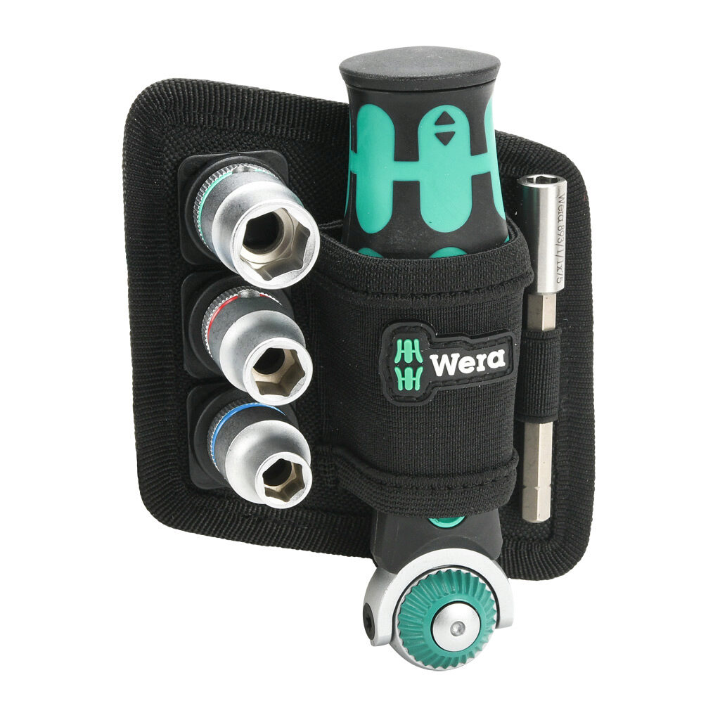 わどる Wera Zyklop Pocket Ratchet Screwdriver and Socket Set: 18 pieces