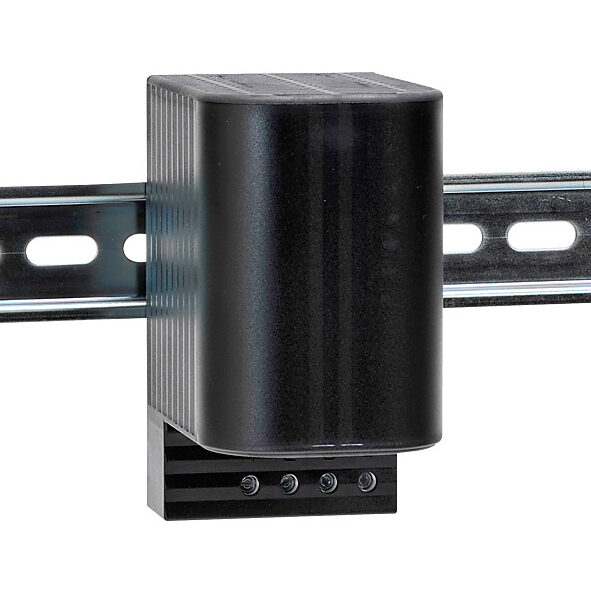 Enclosure Heater: 50W heating capacity, touch-safe PTC resistor