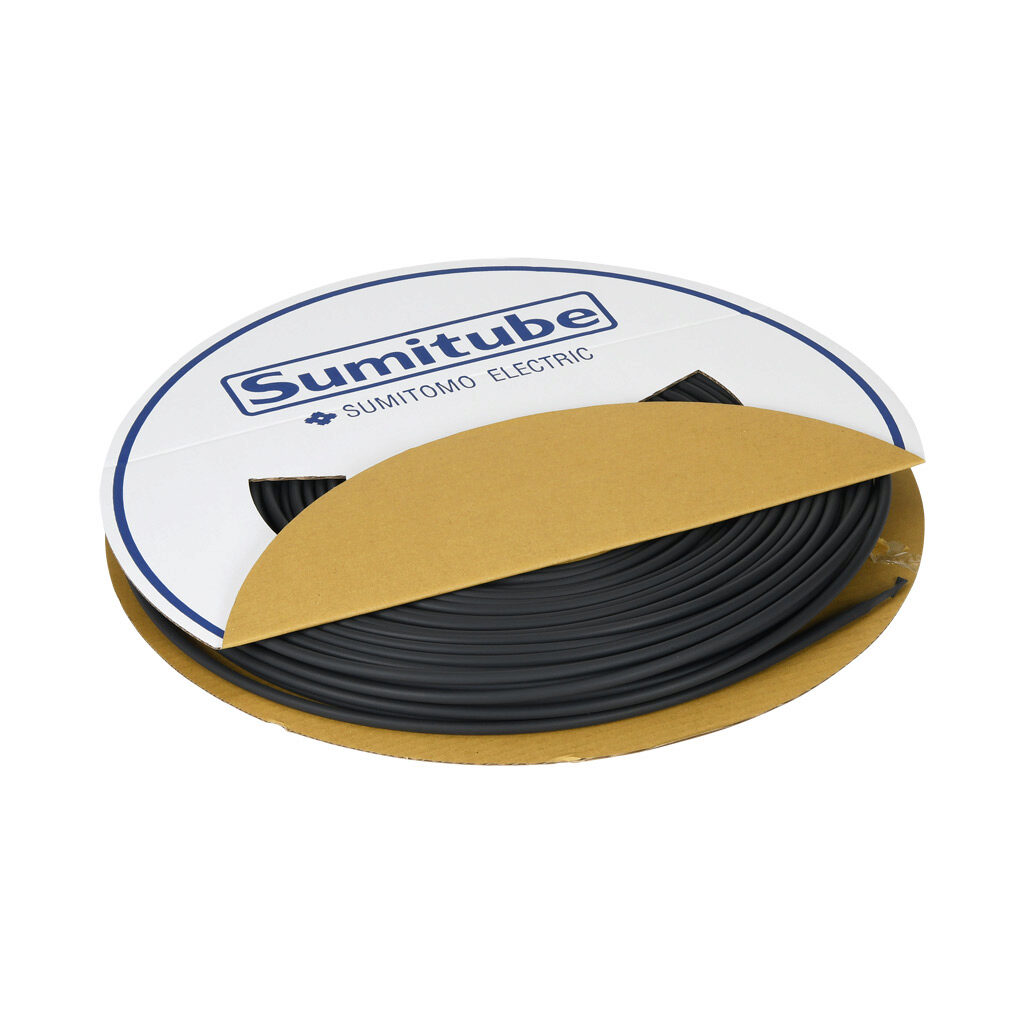 Heat Shrink Tubing: 1/4in ID, 2:1 shrink ratio, 600V, 200ft spool