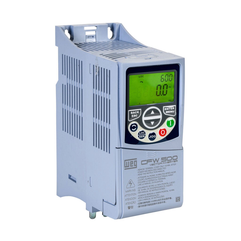 WEG Electric AC High-performance Drive: 460 VAC, 1hp with 3-phase