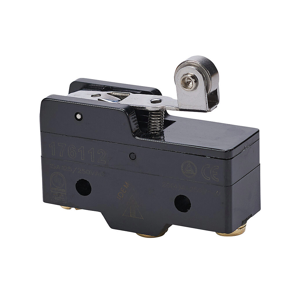 Limit Switch: lever hinge with steel roller (PN# 176112-1