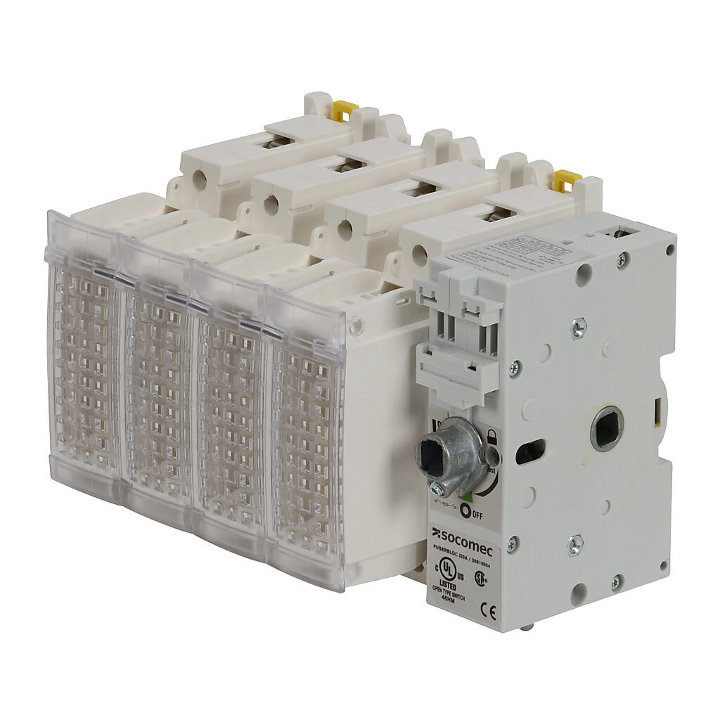 Fusible Disconnect Switch: 4-pole, 30A (PN# 38616004