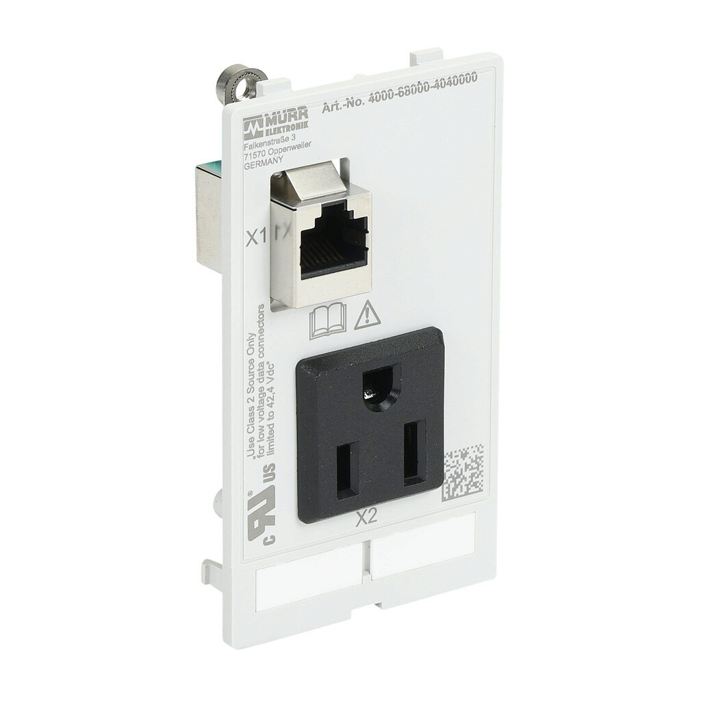 Panel Interface Insert: RJ45 Ethernet port (PN# 4000-68000-4040000