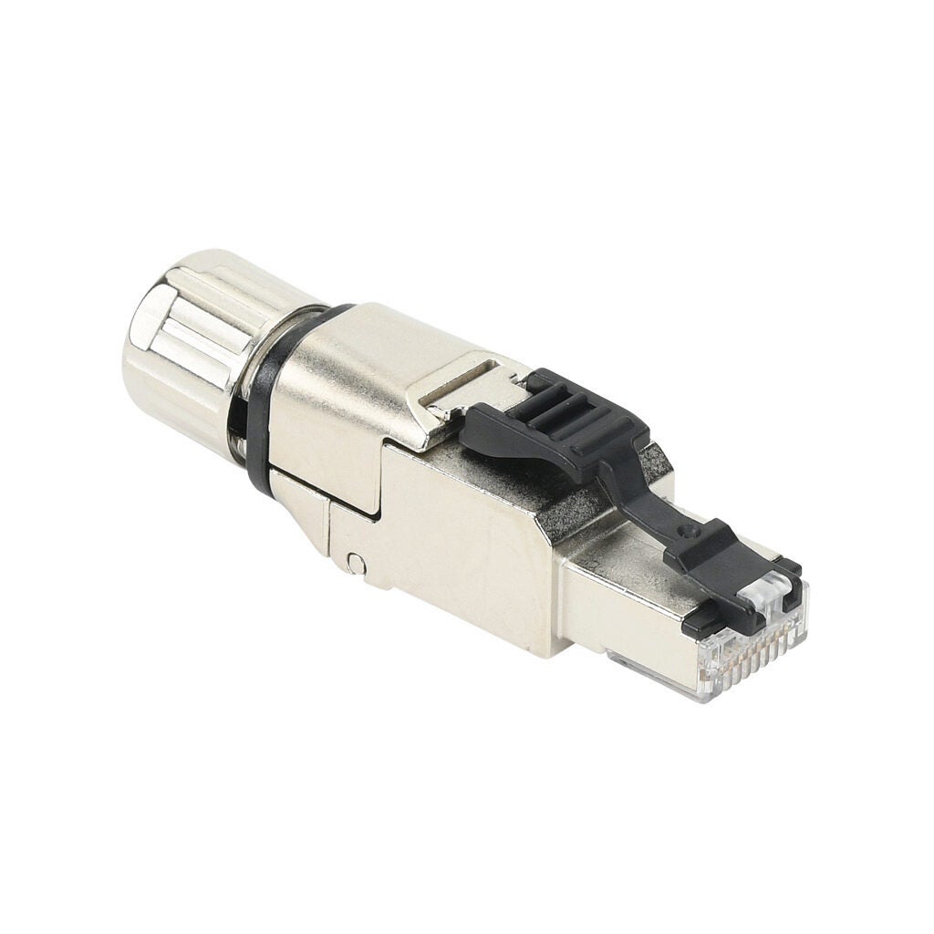 Connector: RJ45 male axial 8-wire/8-pin, 24-22 AWG (PN# 490174