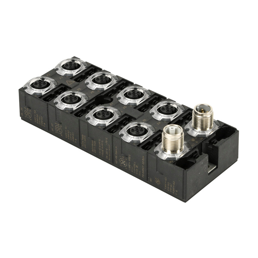 IO-Link Hub: up to (16) discrete I/O points, IO-Link Class A