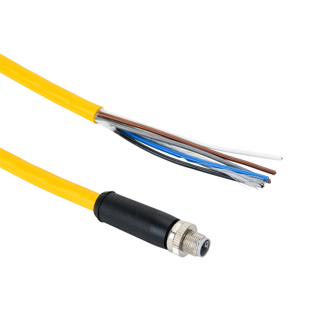 M12 L-coded Power Cables