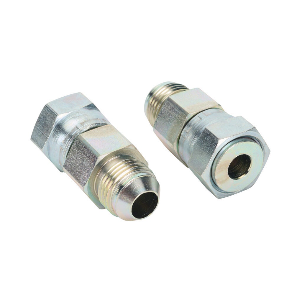 HY-TECH Straight JIC to Flat Face Adapters
