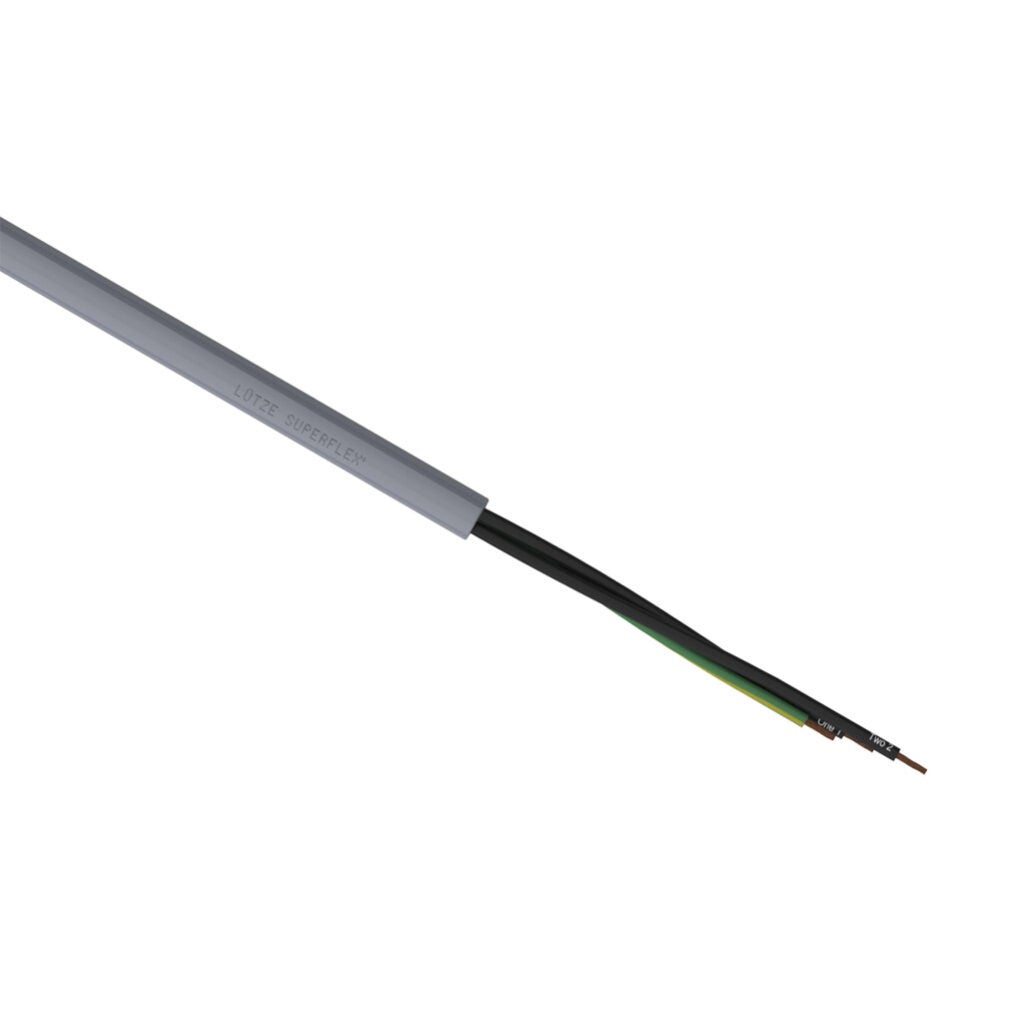 LUTZE Continuous Flexing Control Cable