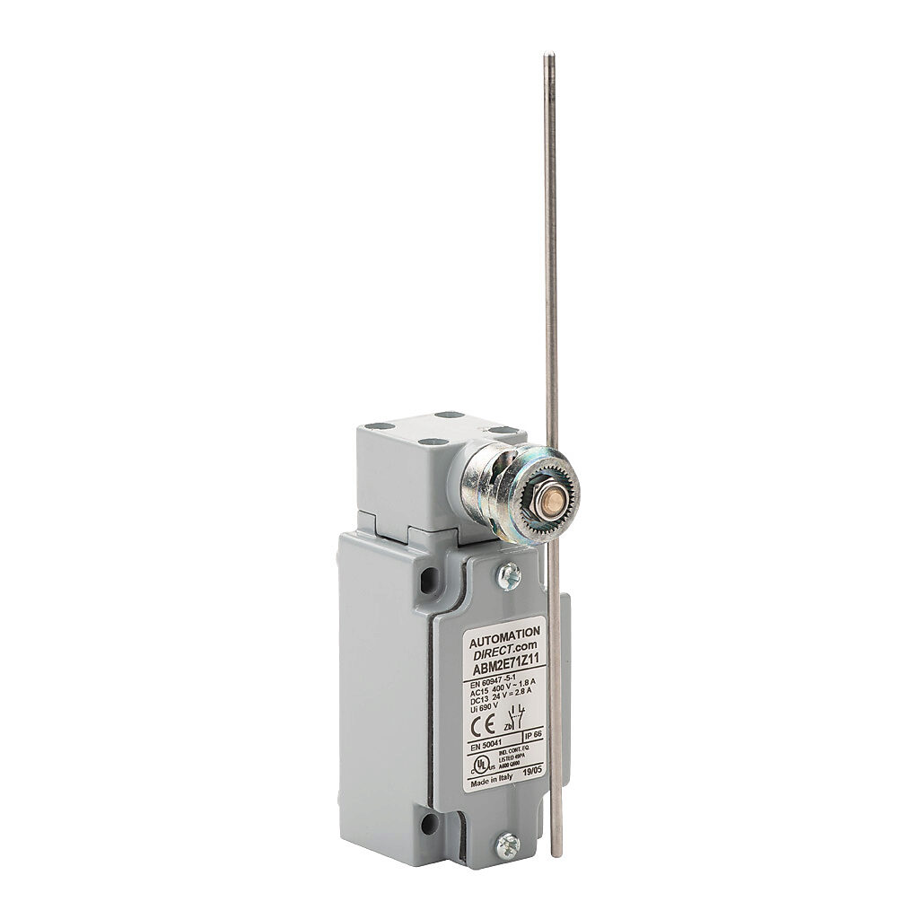 Limit Switch: side rotary stainless steel rod (PN# ABM2E71Z11
