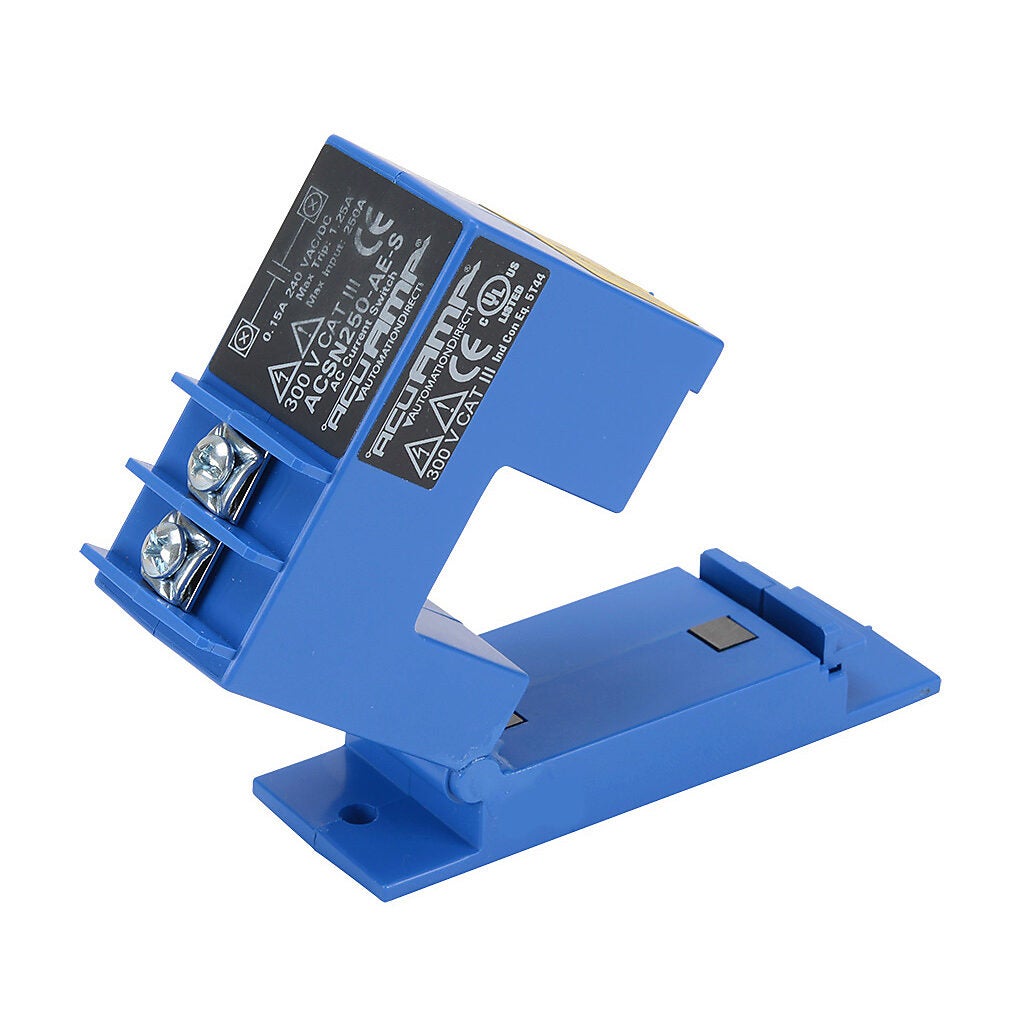 AC Current Switch: split core, 0-250A sensing range (PN# ACSN250