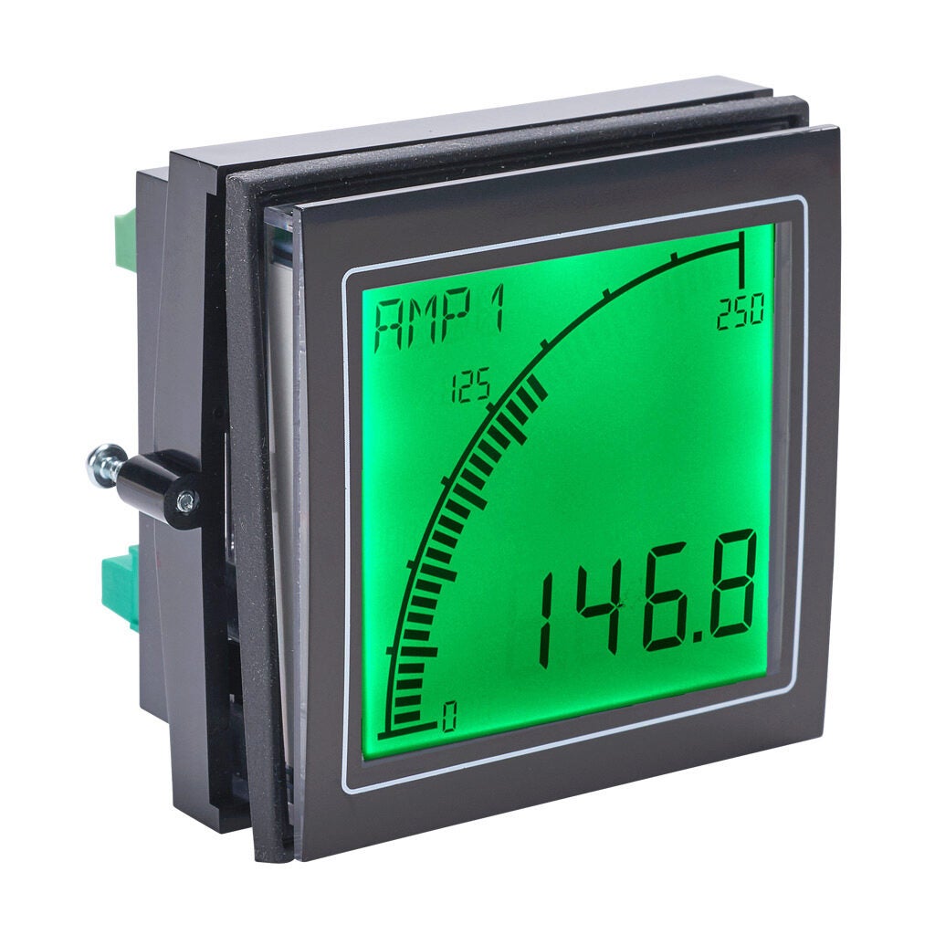 Graphical Multi-function Meter: RMS AC/DC Current, RMS AC/DC