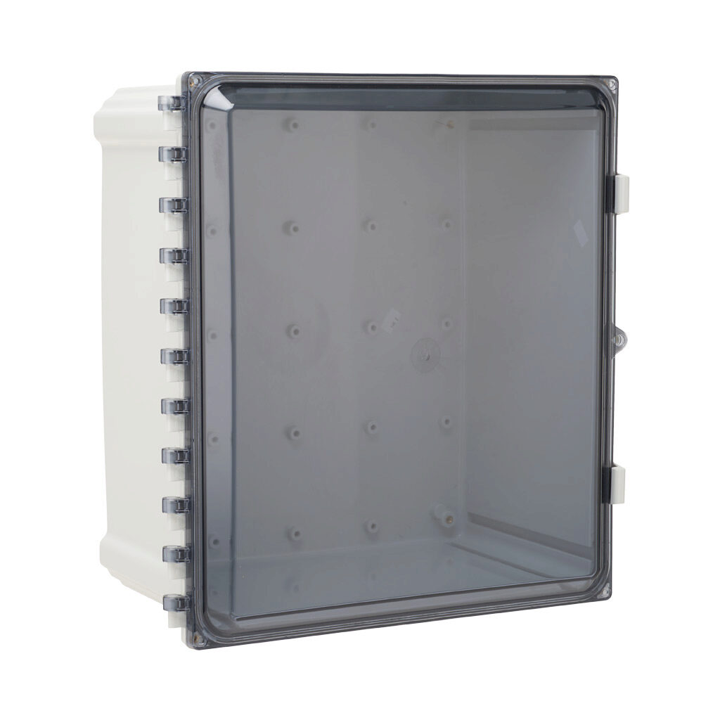 Enclosure: 16 x 14 x 8in, polycarbonate (PN# AH16148C