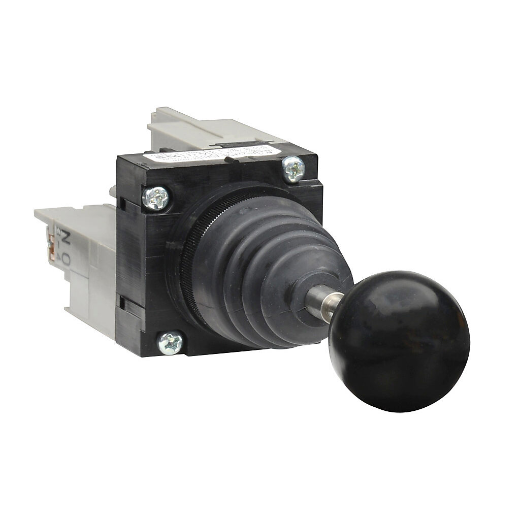 Selector Switch: momentary, 22mm, 2-pos, joystick operator (PN
