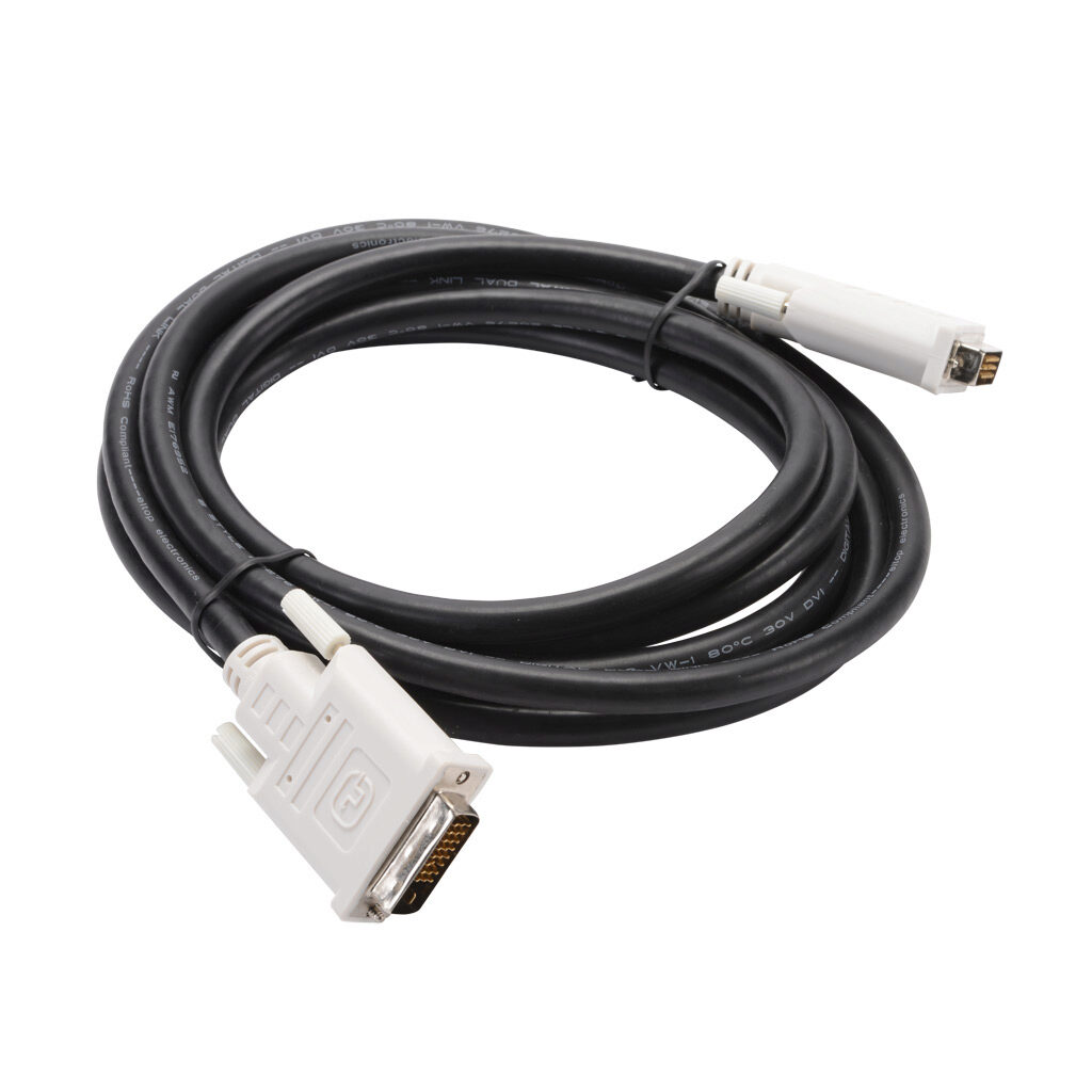 Video Cable: male DVI-D to male DVI-D, 3m/9.8ft cable length (PN
