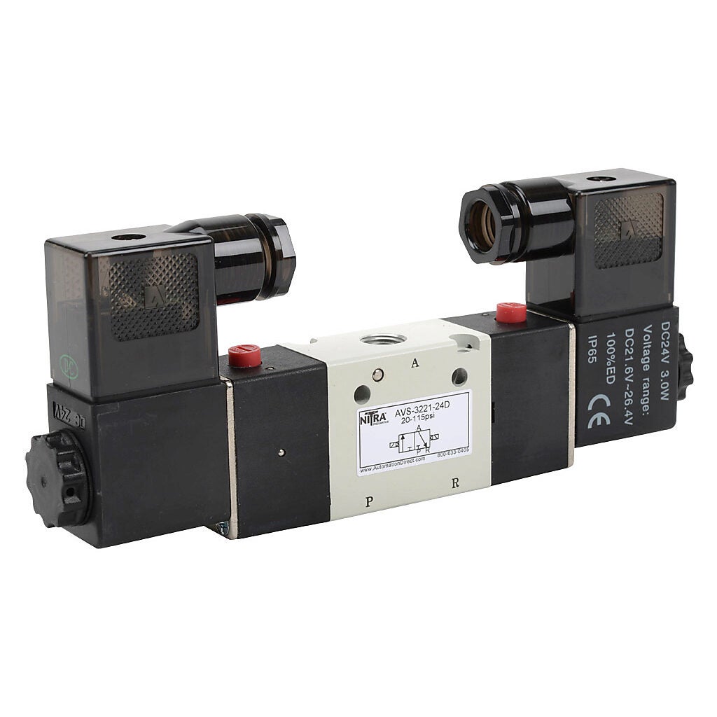 Basic Directional Solenoid Valves (AVS & AVP Series)