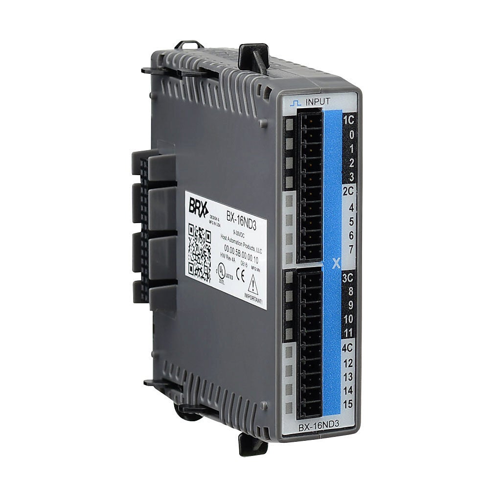 Discrete Input Module: 16-pt, 12-24 VDC (PN# BX-16ND3