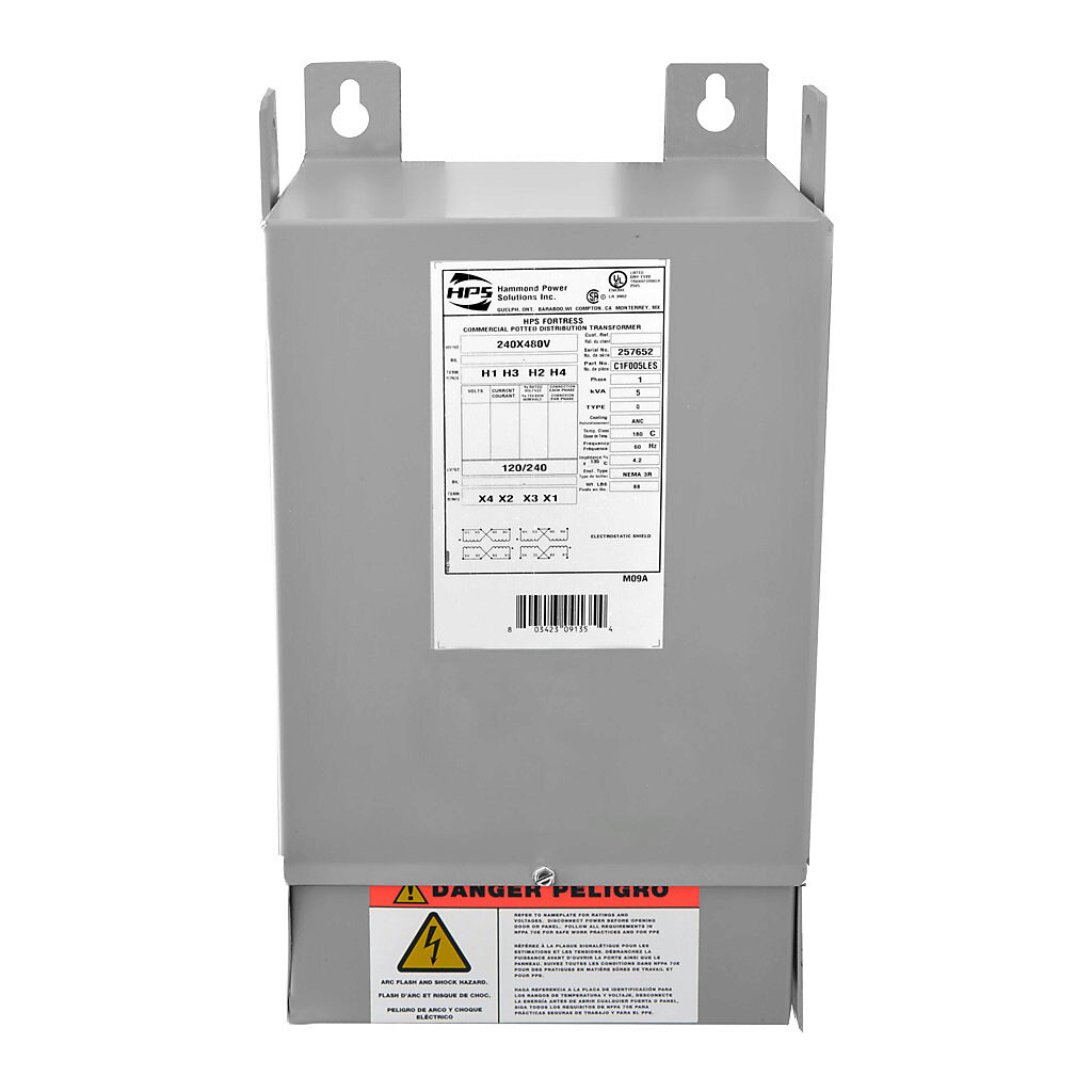 General Purpose Transformer: encapsulated core, 5 kVA (PN