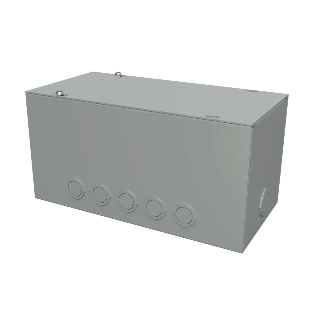Wiring Trough: NEMA 1, 6 x 6 x 12in (HxDxL) (PN# CGT1266