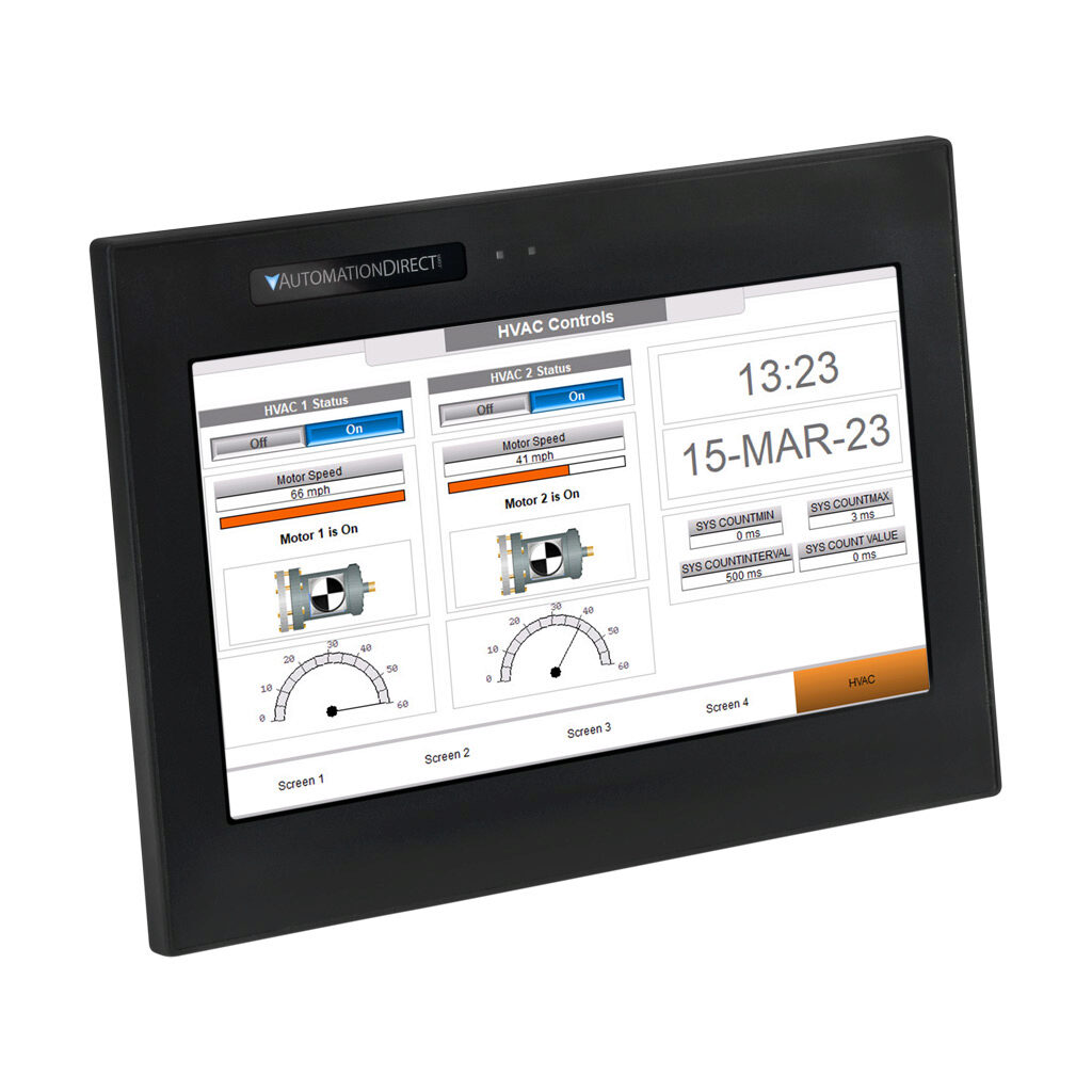 10in Color Widescreen Touch Panel