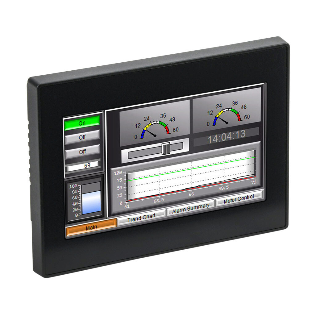 4in Color Widescreen Touch Panel