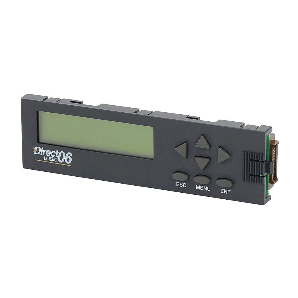 Display Module: 2 lines x 16 characters, for all DL06 PLCs (PN# D0
