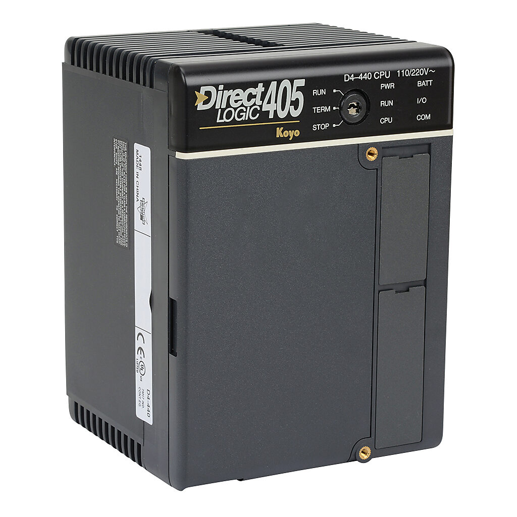 DL405 CPU: serial ports, (programmable logic controller) (PN# D4