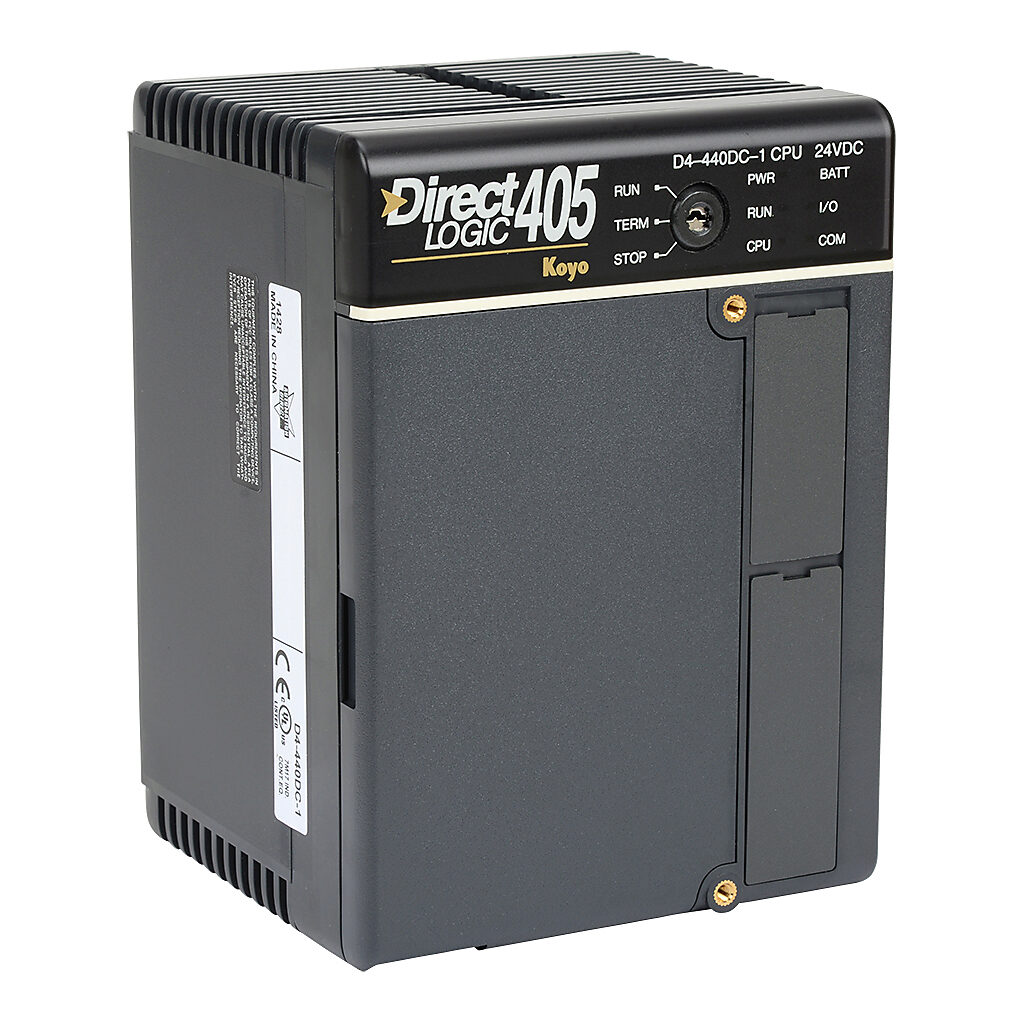 DL405 CPU: serial ports, (programmable logic controller) (PN# D4