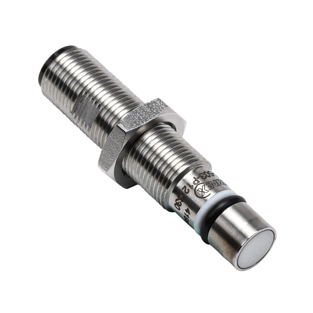 Inductive Proximity Sensor: 12mm diameter x 56mm body, 1.5mm range