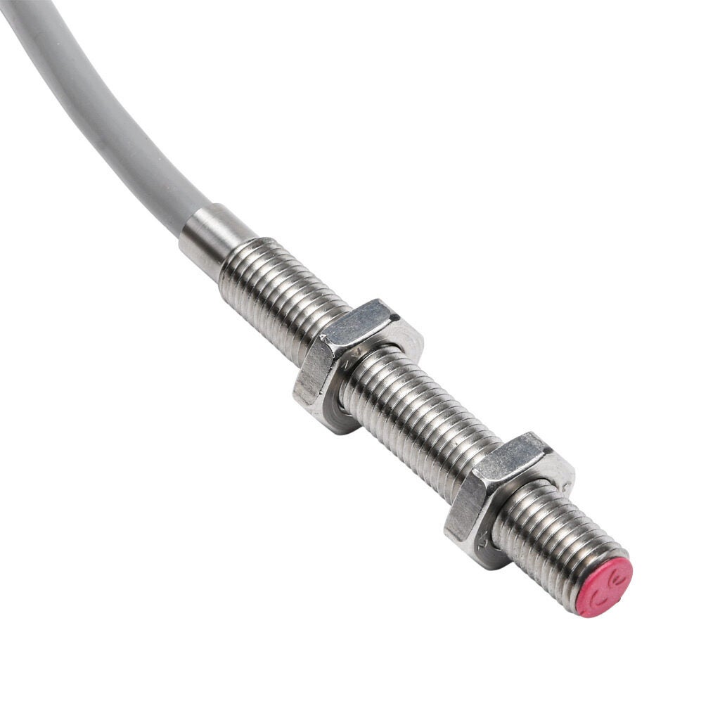 Inductive Proximity Sensor: 8mm diameter x 60mm body, 2mm range