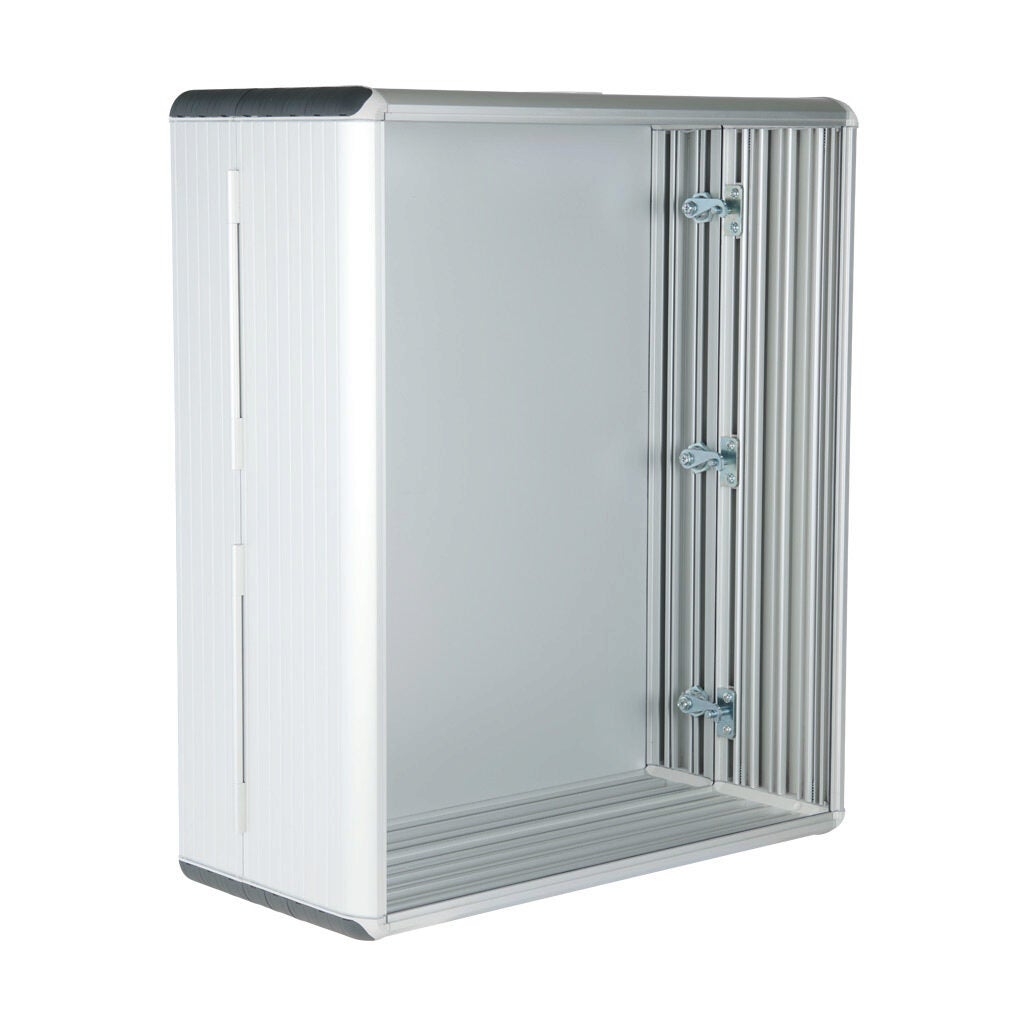 HMI Enclosure: 20 x 24 x 9in, suspension mount, aluminum (PN 