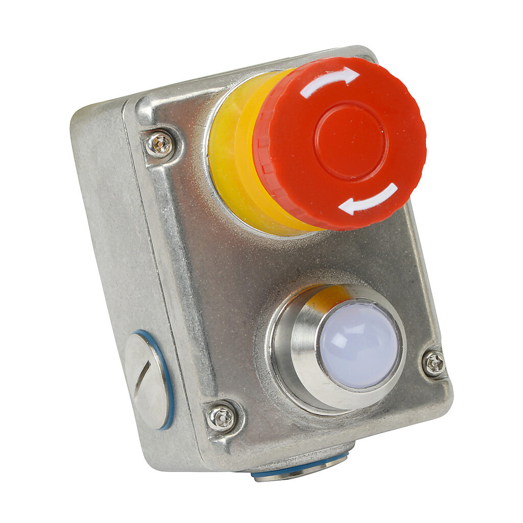 IDEM Emergency Stop Control Station: (1) pushbutton (PN# ESL-SSL