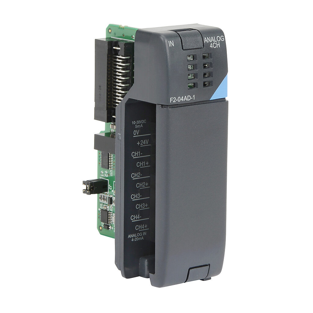 Analog Input Module: 4-ch, current (PN# F2-04AD-1) | AutomationDirect
