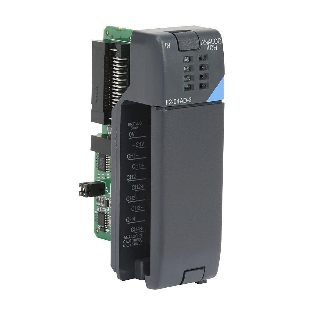 Analog Input Module: 4-ch, voltage (PN# F2-04AD-2) | AutomationDirect