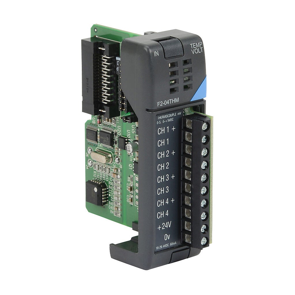 FUKA20素子L4C2 Temperature Input Module: thermocouple, 4-ch in (PN# F2-04THM
