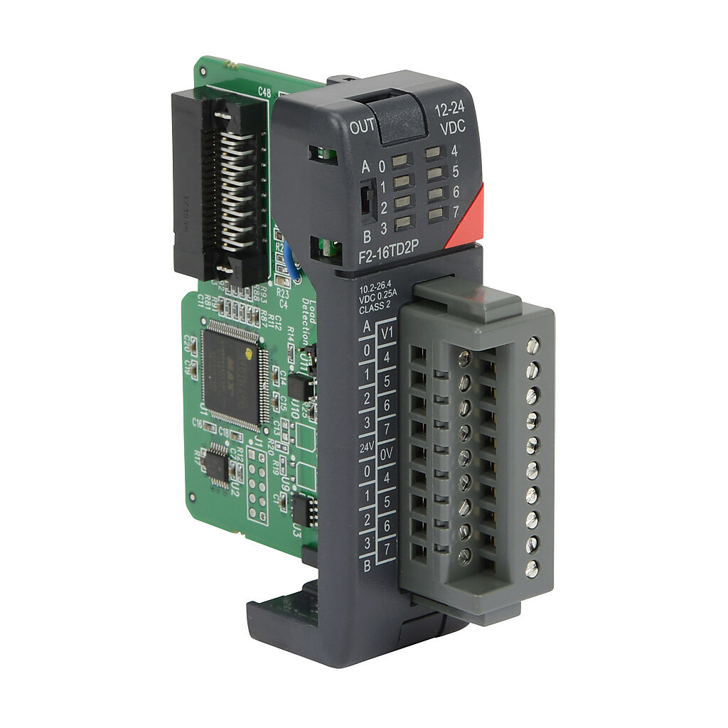 Discrete Output Module: 16-pt, 12-24 VDC (PN# F2-16TD2P
