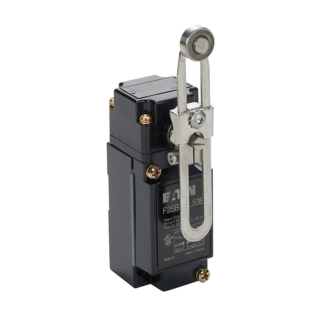 Limit Switch: side rotary adjustable stainless steel lever with