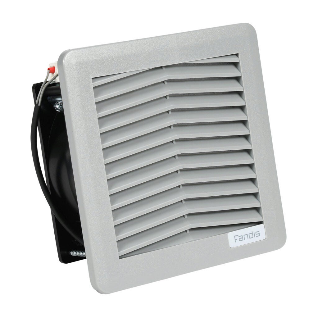 Fan: intake, 29 CFM, 115 VAC operating voltage (PN# FF12A115ZF